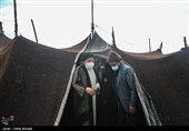 حضور سید ابراهیم رئیسی رئیس‌جمهور در منطقه عشایری سنگسر سمنان