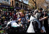 أجواء سوق طهران خلال عید النوروز