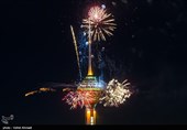 نورافشانی برج میلاد به مناسبت نیمه شعبان