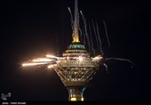 نورافشانی برج میلاد به مناسبت نیمه شعبان