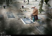 زیارت اهل قبور در آخرین پنجشنبه سال در قزوین و ابهر