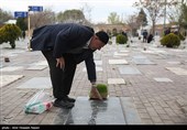 زیارت اهل قبور در آخرین پنجشنبه سال در قزوین و ابهر