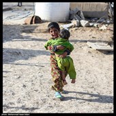 جشن نوروزی کودکان کار در کوره های آجرپزی