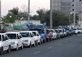 صف‌های طولانی بنزین آزاد در بیرجند؛ گلایه رانندگان از انتظار چندساعته