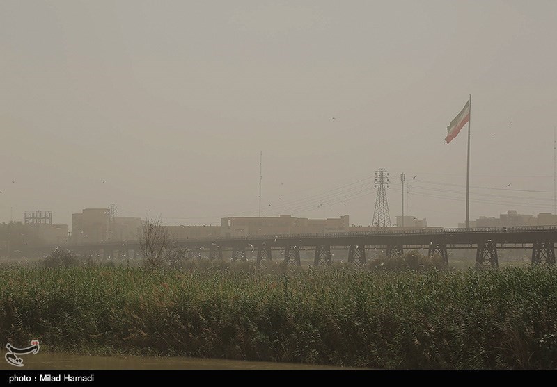 گرد و غبار در خوزستان