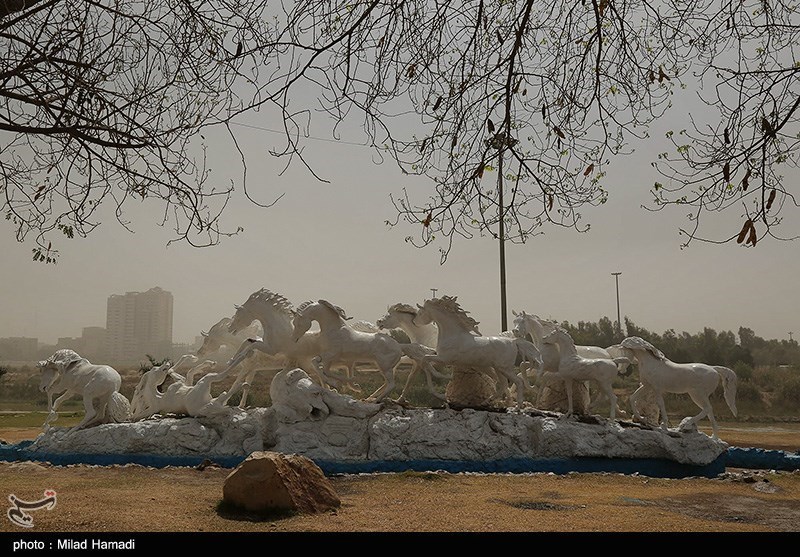 گرد و غبار در خوزستان