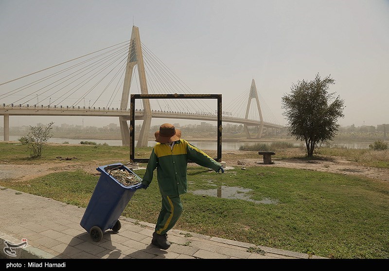 گرد و غبار در خوزستان