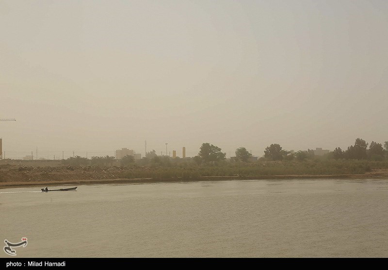 گرد و غبار در خوزستان