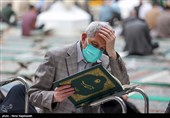 مراسم جز خوانی قرآن کریم در حرم مطهر امام رضا (ع)