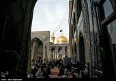 مراسم جز خوانی قرآن کریم در حرم مطهر امام رضا (ع)