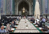 مراسم جز خوانی قرآن کریم در حرم مطهر امام رضا (ع)