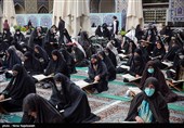 مراسم جز خوانی قرآن کریم در حرم مطهر امام رضا (ع)