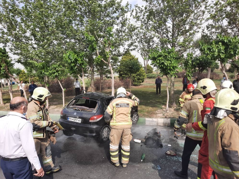 پلیس راهور | پلیس راهنمایی و رانندگی , آتش‌نشانی , سازمان آتش‌نشانی تهران , حوادث , اورژانس , 