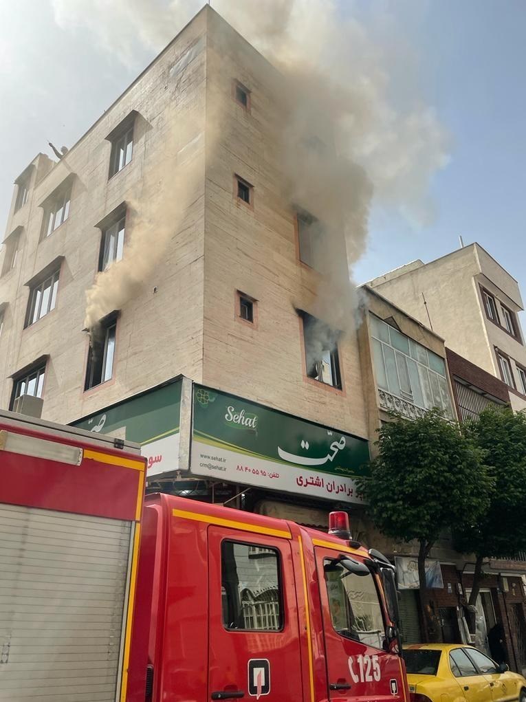 آتش‌نشانی , سازمان آتش‌نشانی تهران , آتش‌سوزی , حوادث , 