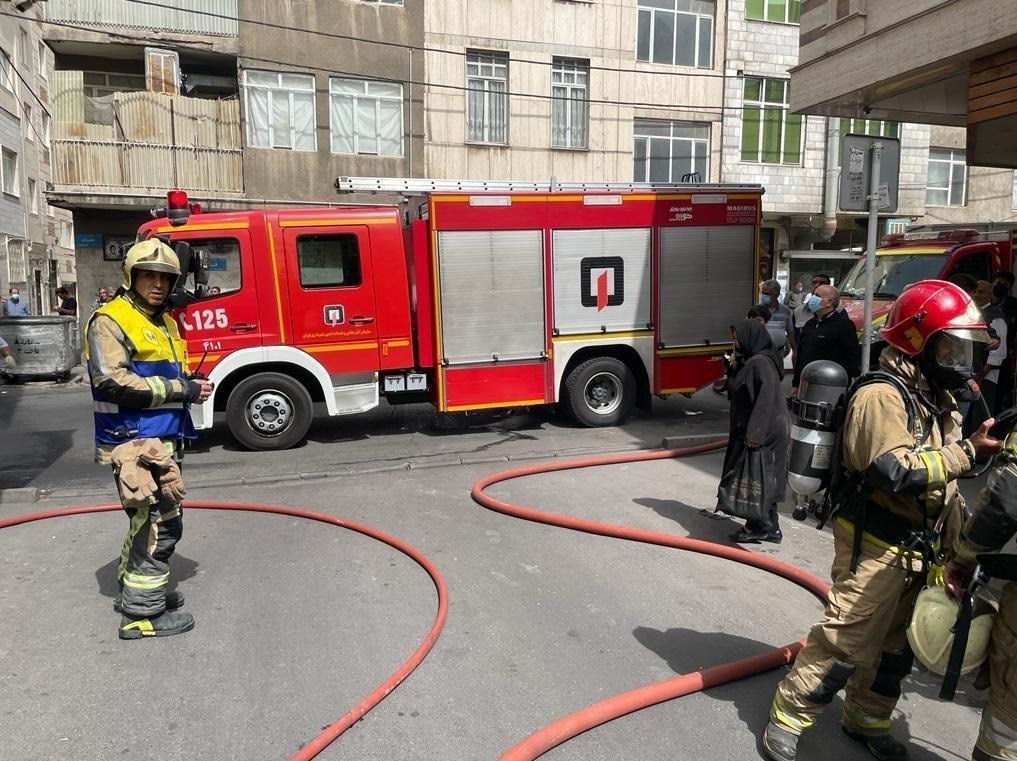 آتش‌نشانی , سازمان آتش‌نشانی تهران , آتش‌سوزی , حوادث , 