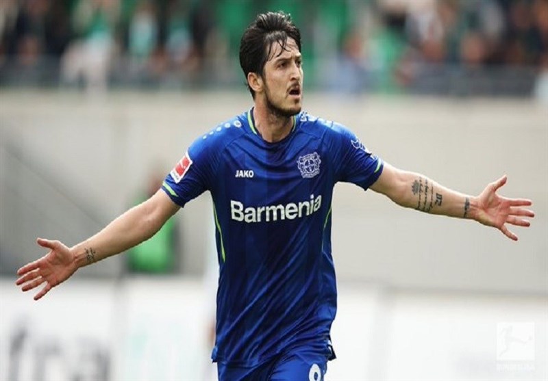 بوندس‌لیگا آلمان , تیم فوتبال بایرلورکوزن آلمان , سردار آزمون , 