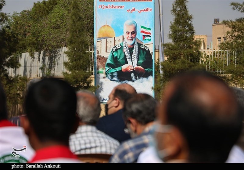 استان کرمان , جمهوری اسلامی ایران , کشور فلسطین , راهپیمایی روز قدس , 