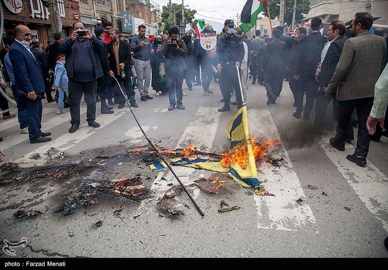 راهپیمایی روز قدس , استانداری کرمانشاه ,