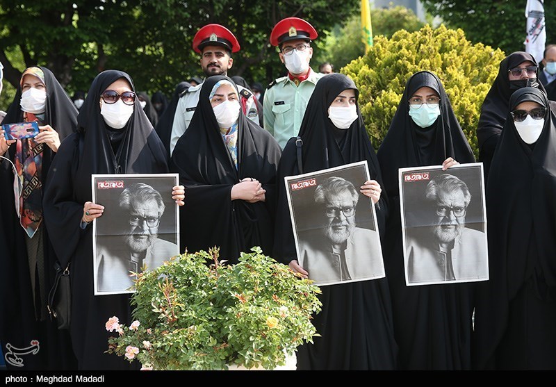 مراسم تشییع نادر طالب زاده