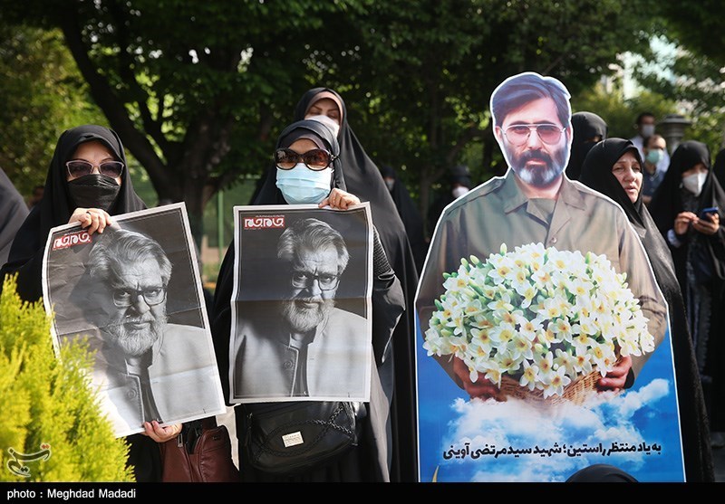 مراسم تشییع نادر طالب زاده