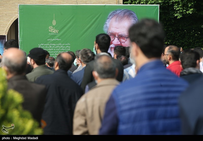 مراسم تشییع نادر طالب زاده