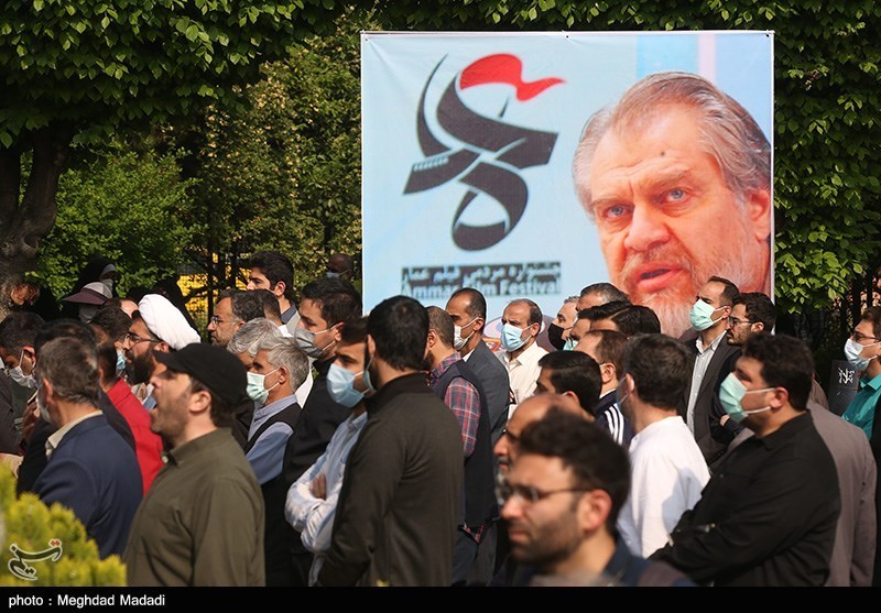 مراسم تشییع نادر طالب زاده