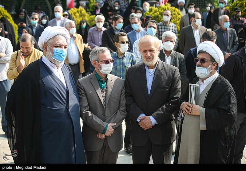 مراسم تشییع نادر طالب زاده