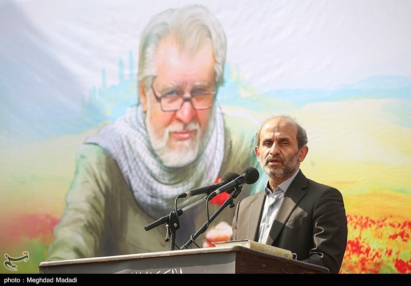 مراسم تشییع نادر طالب زاده