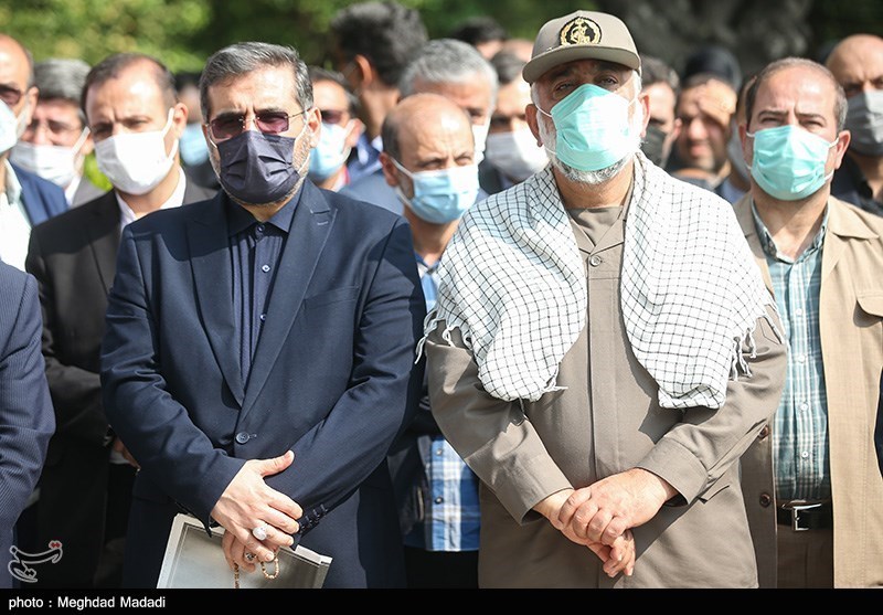 مراسم تشییع نادر طالب زاده