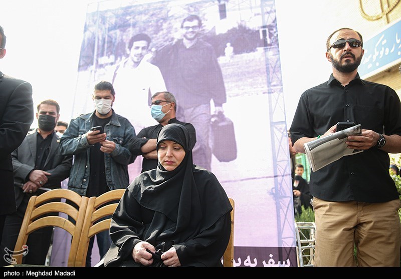 مراسم تشییع نادر طالب زاده