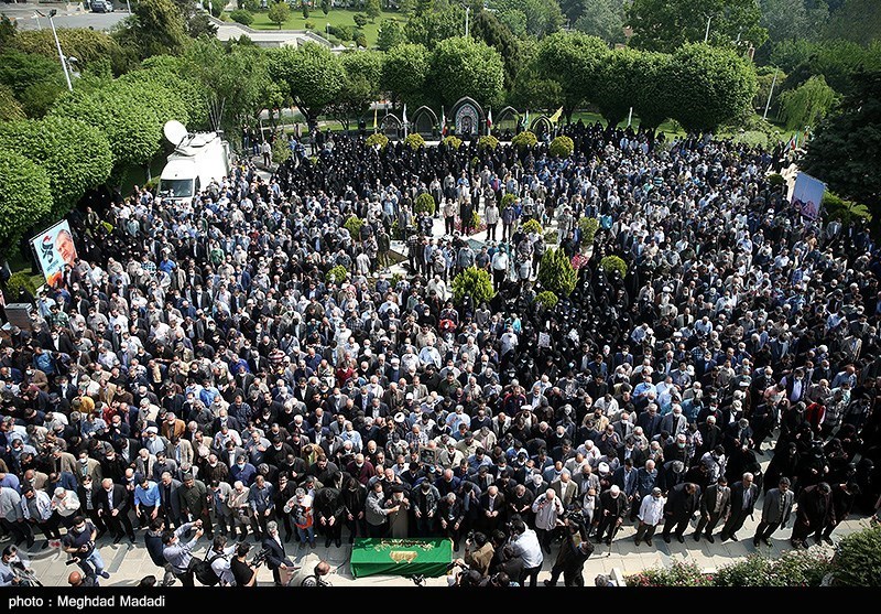 مراسم تشییع نادر طالب زاده