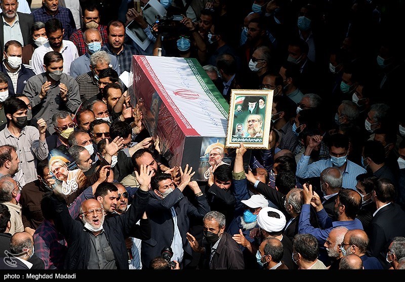 مراسم تشییع نادر طالب زاده