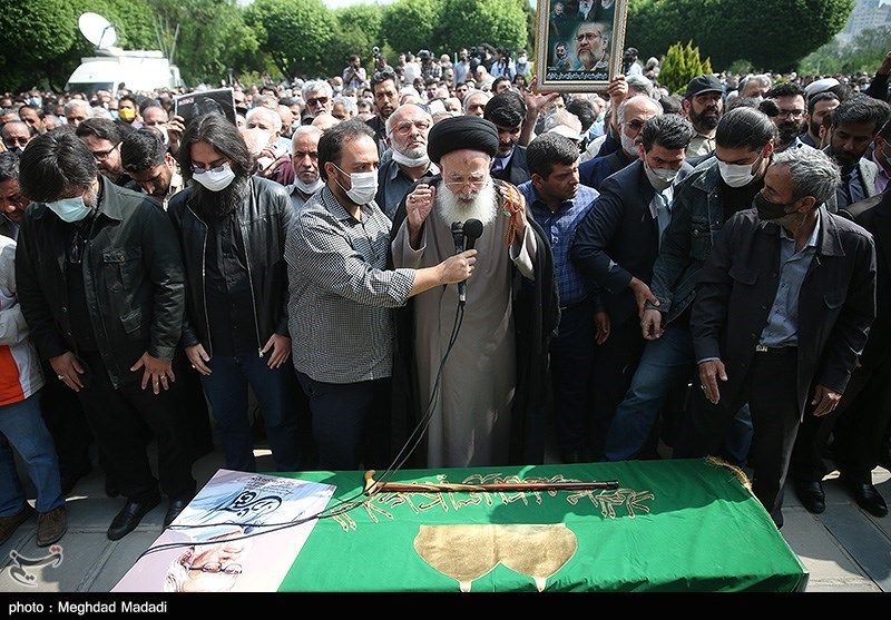 مراسم تشییع نادر طالب زاده