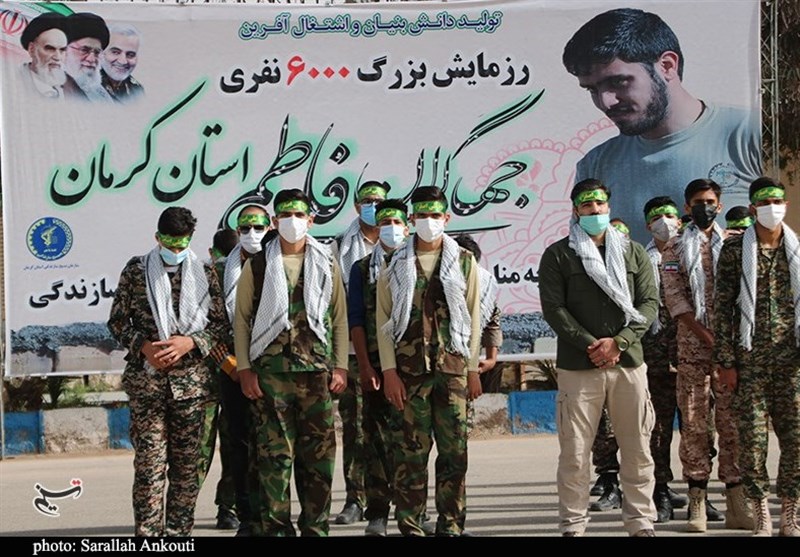 رزمایش بزرگ جهادگران فاطمی در کرمان