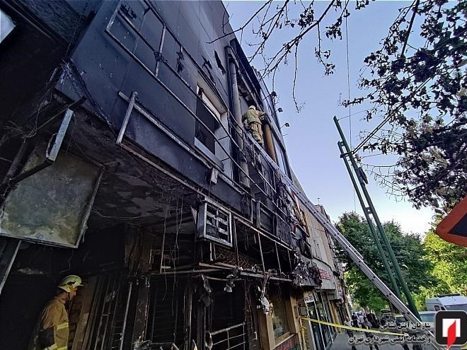 آتش‌نشانی , سازمان آتش‌نشانی تهران , آتش‌سوزی , 