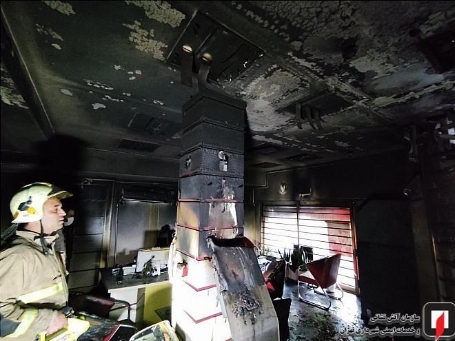 آتش‌نشانی , سازمان آتش‌نشانی تهران , آتش‌سوزی , 