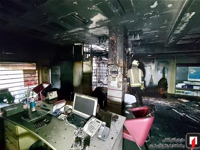 آتش‌نشانی , سازمان آتش‌نشانی تهران , آتش‌سوزی , 