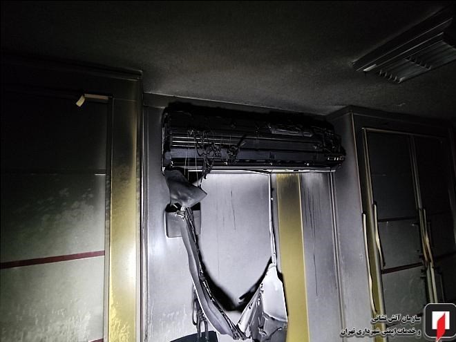 آتش‌نشانی , سازمان آتش‌نشانی تهران , آتش‌سوزی , 