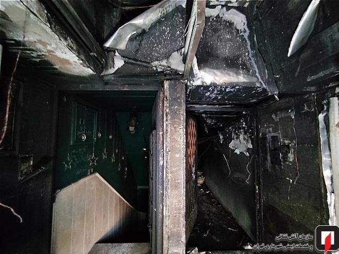 آتش‌نشانی , سازمان آتش‌نشانی تهران , آتش‌سوزی , 