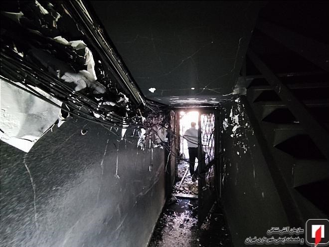 آتش‌نشانی , سازمان آتش‌نشانی تهران , آتش‌سوزی , 