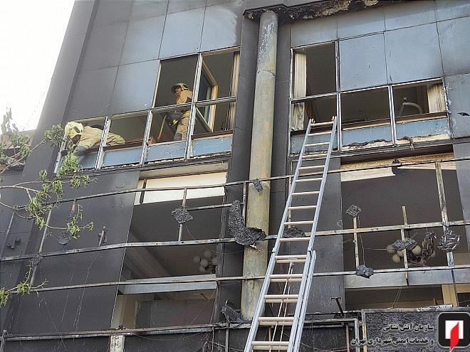 آتش‌نشانی , سازمان آتش‌نشانی تهران , آتش‌سوزی , 