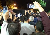 مراسم وداع با پیکر آیت الله فاطمی‌نیا به روایت تصویر