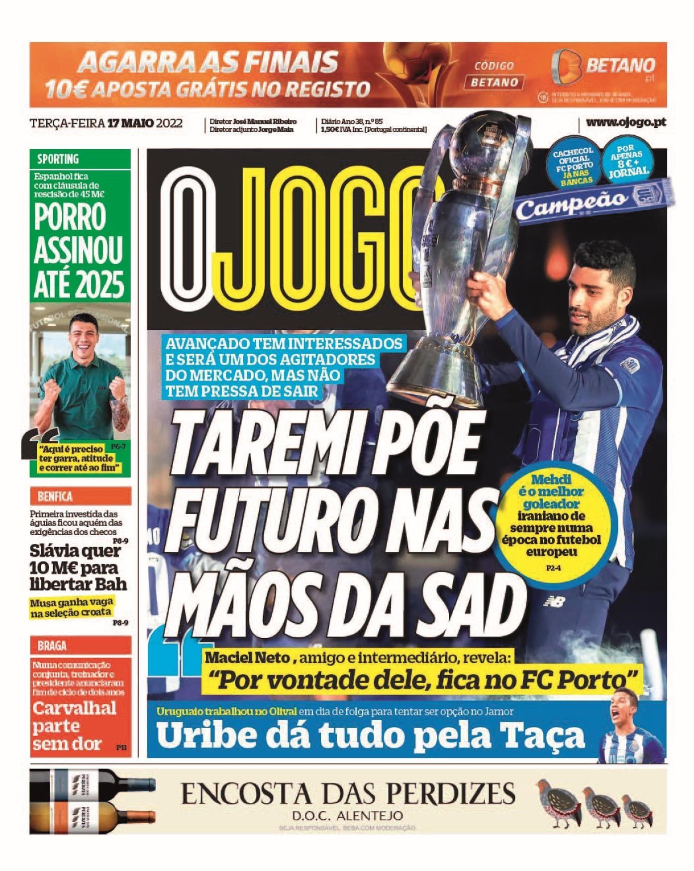 مهدی طارمی , تیم فوتبال پورتو پرتغال , 