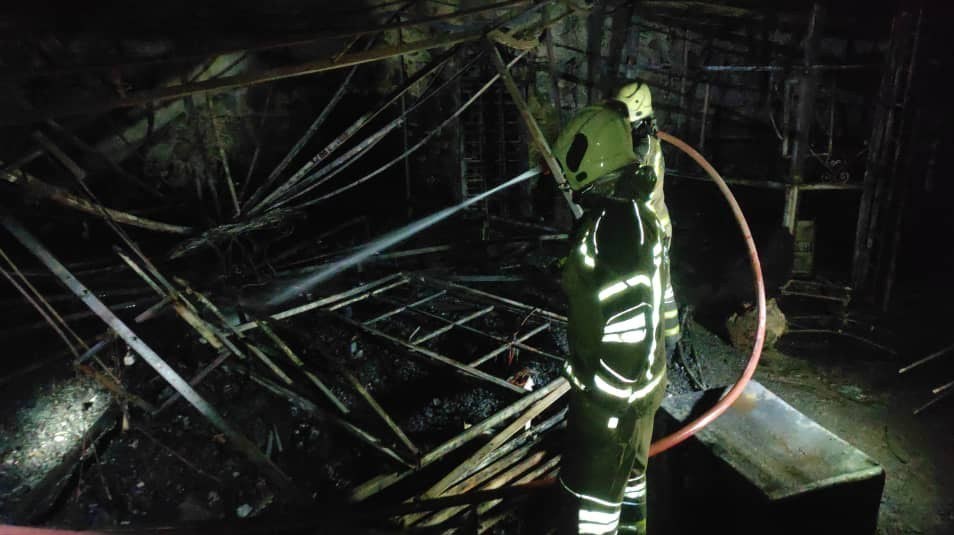 آتش‌نشانی , سازمان آتش‌نشانی تهران , آتش‌سوزی , حوادث , 