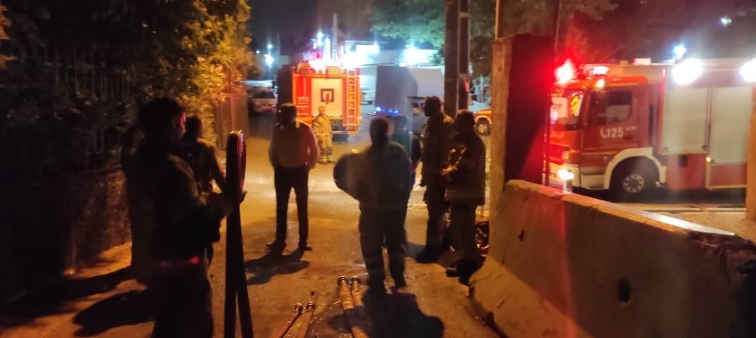 آتش‌نشانی , سازمان آتش‌نشانی تهران , آتش‌سوزی , حوادث , 