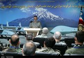 بازدید رییس ستاد کل نیروهای مسلح و فرمانده کل ارتش جمهوری اسلامی ایران از پایگاه پهپادی