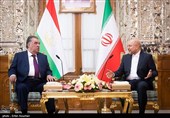 دیدار امامعلی رحمان رئیس جمهور تاجیکستان با محمد باقر قالیباف رئیس مجلس شورای اسلامی 