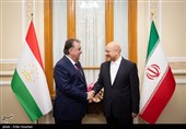 دیدار امامعلی رحمان رئیس جمهور تاجیکستان با محمد باقر قالیباف رئیس مجلس شورای اسلامی 