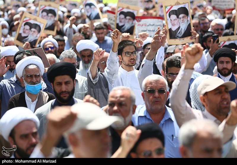 راهپیمایی سالروز 15 خرداد در قم