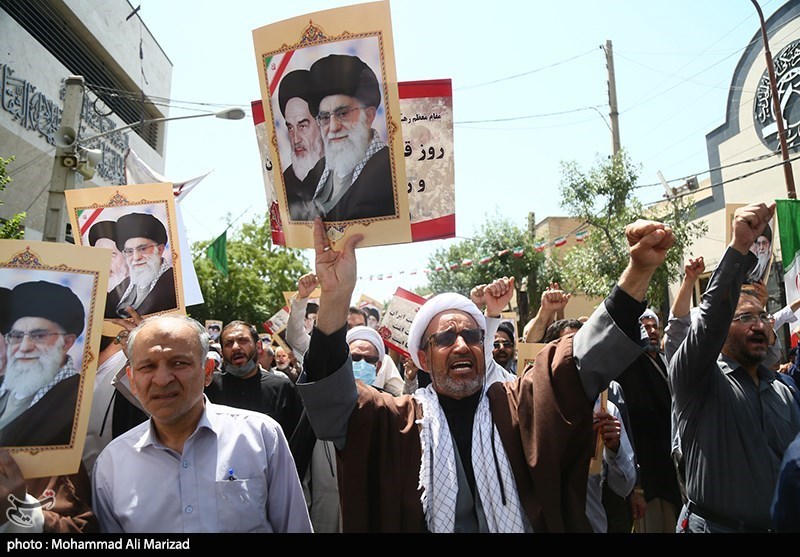 راهپیمایی سالروز 15 خرداد در قم